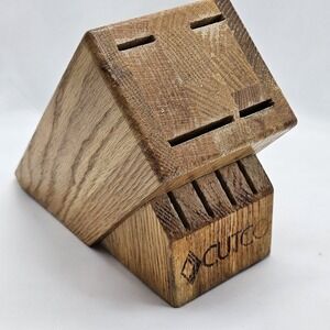 Cutco Wooden Knife Block 8 Slot Honey Oak‎